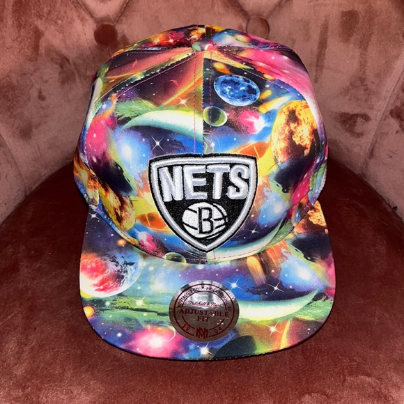 Mitchell & Ness Other - Mitchell & Ness “Space” Brooklyn Nets SnapBack hat